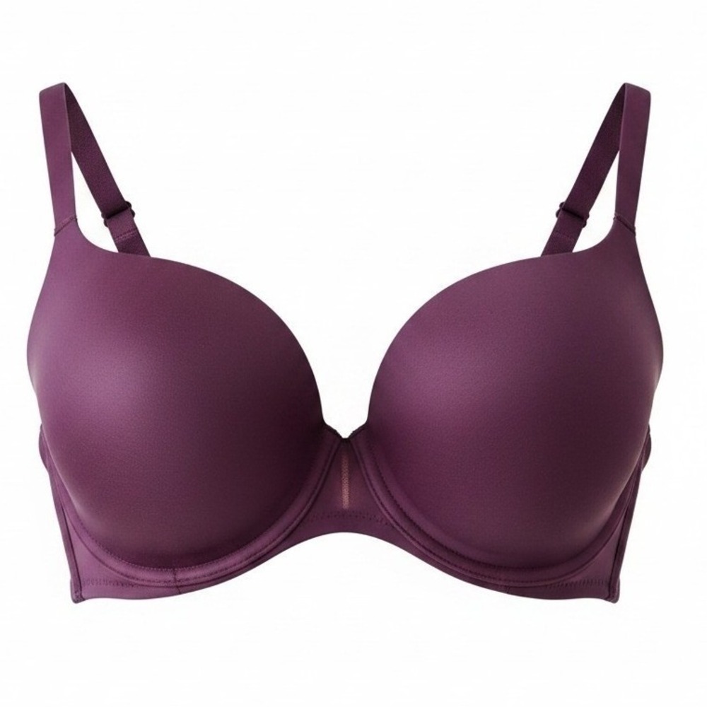 Victoria's Secret Perfect Shape Bra Women 34DD Purple Good Underwire 359880